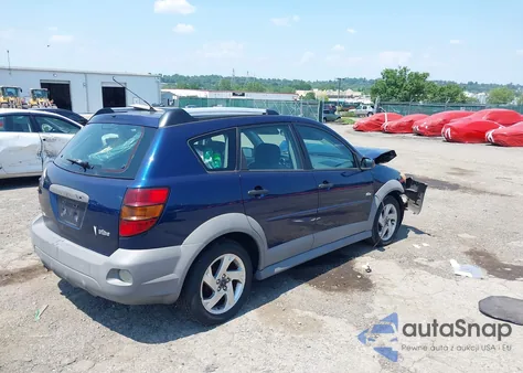 2005 Pontiac Vibe z USA, uszkodzony, nr VIN 5Y2SL63845Z439189